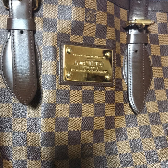 ❤️DISCONTINUED ❤️LOUIS VUITTON TOTE HAMPSTEAD MM - Picture 3 of 16
